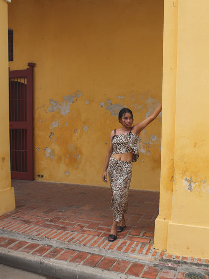 Brisa skirt Animal Print